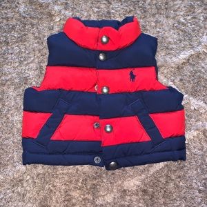 Infant Snap Botton Ralph Lauren Vest